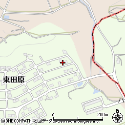 三重県名張市東田原625-38周辺の地図