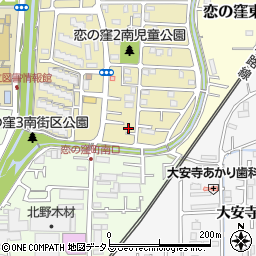 奈良県奈良市恋の窪2丁目20-5周辺の地図