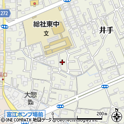 岡山県総社市井手183周辺の地図