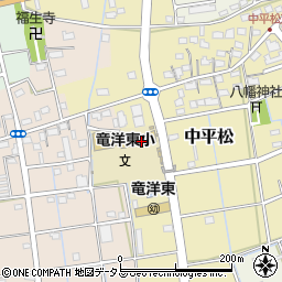 磐田市立竜洋東小学校周辺の地図
