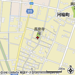 静岡県浜松市中央区河輪町629周辺の地図
