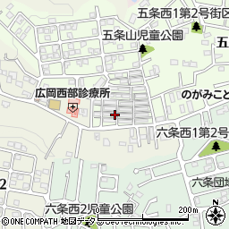 奈良県奈良市五条西2丁目5-21周辺の地図