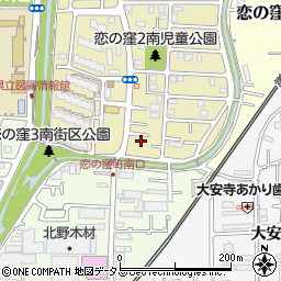 奈良県奈良市恋の窪2丁目20-21周辺の地図
