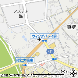 岡山県総社市真壁1609周辺の地図