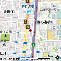 カレーハウスＣｏＣｏ壱番屋西区北堀江一丁目店周辺の地図