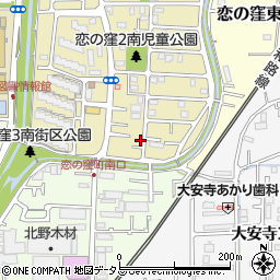奈良県奈良市恋の窪2丁目20-3周辺の地図