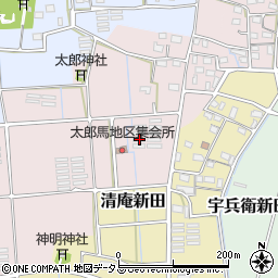 静岡県磐田市太郎馬新田47周辺の地図