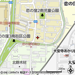 奈良県奈良市恋の窪2丁目20-20周辺の地図