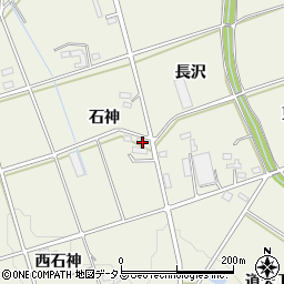 愛知県豊橋市高塚町石神周辺の地図