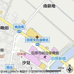 磯田園製茶株式会社　田原店周辺の地図
