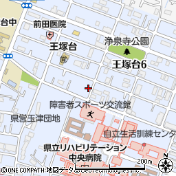 兵庫県神戸市西区王塚台5丁目135周辺の地図