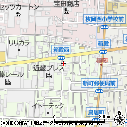 大阪府東大阪市新町5-23周辺の地図