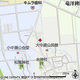 静岡県磐田市大中瀬26周辺の地図