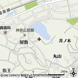 愛知県豊橋市杉山町屋敷16周辺の地図