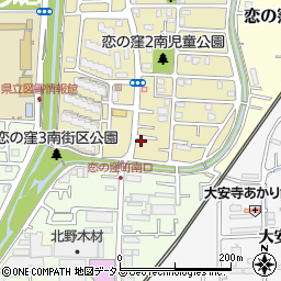 奈良県奈良市恋の窪2丁目20-19周辺の地図