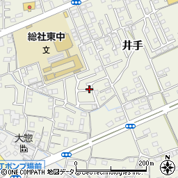 岡山県総社市井手188周辺の地図