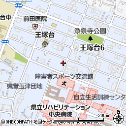 兵庫県神戸市西区王塚台5丁目133周辺の地図