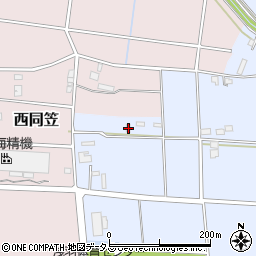 静岡県袋井市東同笠1191周辺の地図