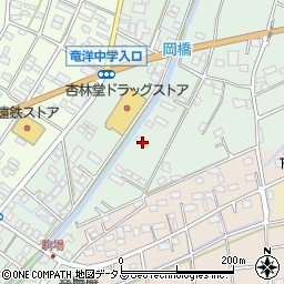 静岡県磐田市岡979-1周辺の地図