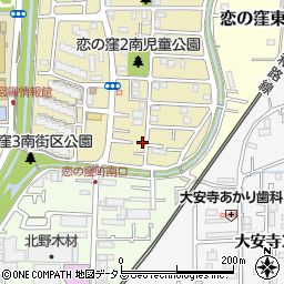 奈良県奈良市恋の窪2丁目20-2周辺の地図