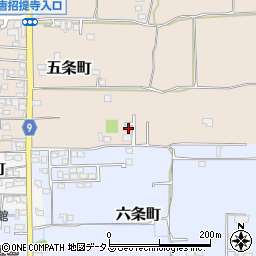 奈良県奈良市五条町139-3周辺の地図