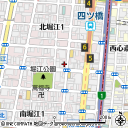 Ｒｉｃｈｅ　北堀江店周辺の地図