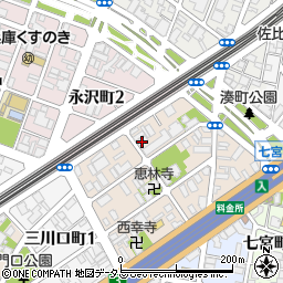 神戸精機有限会社周辺の地図