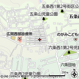 奈良県奈良市五条西2丁目5-29周辺の地図