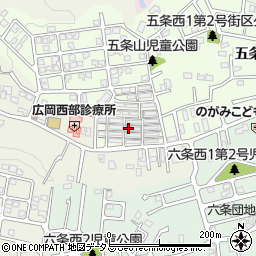 奈良県奈良市五条西2丁目5-32周辺の地図