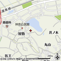 愛知県豊橋市杉山町屋敷15周辺の地図