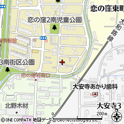 奈良県奈良市恋の窪2丁目17-33周辺の地図