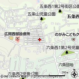 奈良県奈良市五条西2丁目5-28周辺の地図