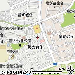 ジークレフ神戸名谷ＷＥＳＴ周辺の地図