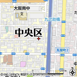 新興細巾織物　大阪営業所周辺の地図