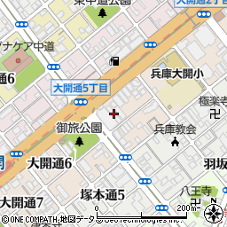 四ッ井工作所周辺の地図