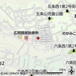 奈良県奈良市五条西2丁目5-35周辺の地図