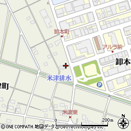 静岡県浜松市中央区法枝町886周辺の地図