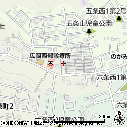 奈良県奈良市五条西2丁目5-50周辺の地図