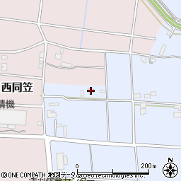 静岡県袋井市東同笠1189周辺の地図