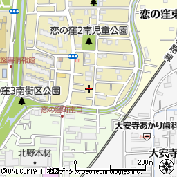 奈良県奈良市恋の窪2丁目20-25周辺の地図