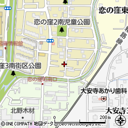 奈良県奈良市恋の窪2丁目20-1周辺の地図