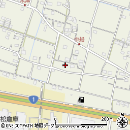 静岡県浜松市中央区米津町1394周辺の地図