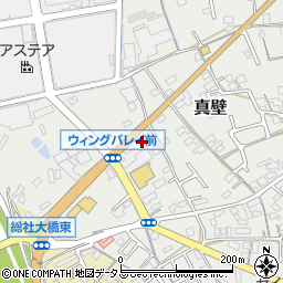 岡山県総社市真壁1450-2周辺の地図