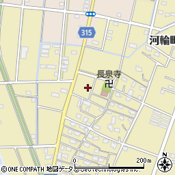 静岡県浜松市中央区河輪町622周辺の地図
