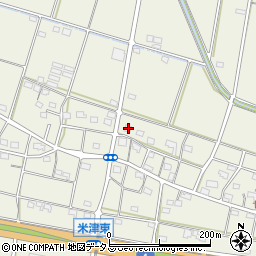 静岡県浜松市中央区米津町740周辺の地図