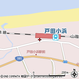 益田小浜郵便局 ＡＴＭ周辺の地図