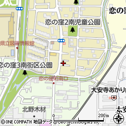 奈良県奈良市恋の窪2丁目19-5周辺の地図