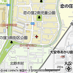 奈良県奈良市恋の窪2丁目19-2周辺の地図