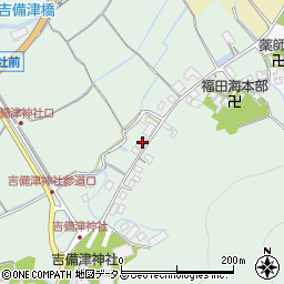 岡山県岡山市北区吉備津895周辺の地図