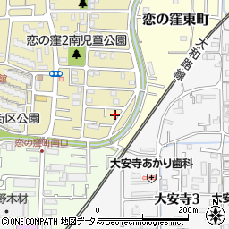 奈良県奈良市恋の窪2丁目17-10周辺の地図